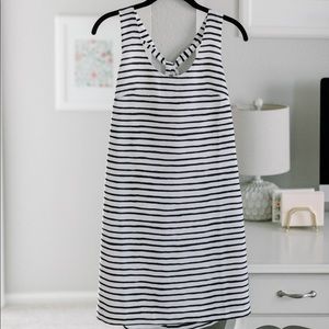 J. Crew Dress | Black + White Stripe